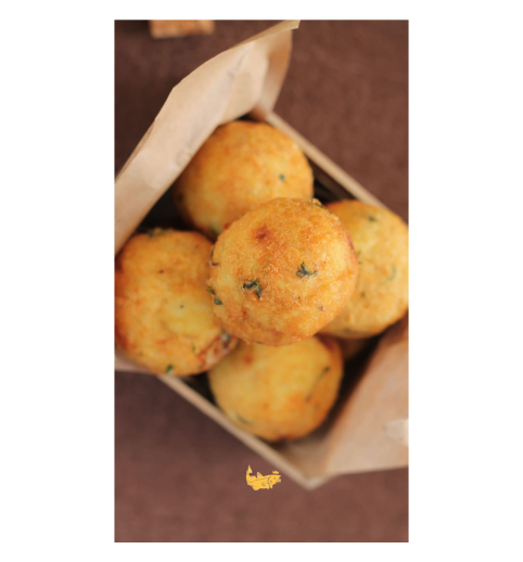 BOLINHO DE BACALHAU 50g – 6 Unidades (Fritos)
